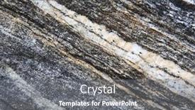  Presentation with rock wall - Theme featuring gray-rock-wall-texture-natural background and a gray colored foreground