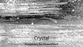  Presentation with watercolour - Slide deck consisting of natural background four abstract vertical - watercolour textures in black white background and a light gray colored foreground