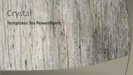  Presentation with wood gray - Presentation theme featuring gray-wood-texture-lines-close background and a light gray colored foreground
