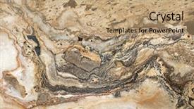  Presentation with gray marble - Slides having grayish - abstract stone background texture photo background and a coral colored foreground