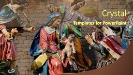  Presentation with nativity - Cool new theme with graz-austria-january-10-2015 backdrop and a violet colored foreground