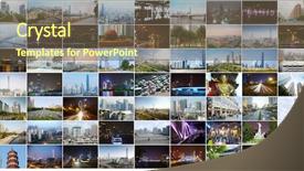 Presentation with china guangzhou - Slides having grc - collage with guangzhou canton tv background and a tawny brown colored foreground