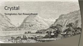  Presentation with tour - Audience pleasing slides consisting of wales merlin's hill create backdrop and a light gray colored foreground