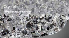  Presentation with diamonds - PPT layouts consisting of lots and lots of diamond background and a gray colored foreground