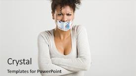  Presentation with mouth - Audience pleasing presentation consisting of great concept for the global backdrop and a light gray colored foreground