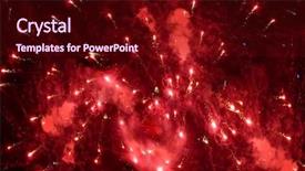  Presentation with firework - Slides enhanced with lab looking into a microscope background and a light gray colored foreground