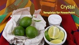  Presentation with tequila - Beautiful PPT theme featuring cinco de mayo theme backdrop and a tawny brown colored foreground