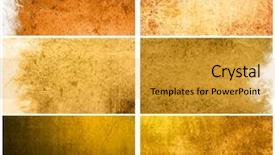  Presentation with antique - Slides consisting of great for textures and backgrounds background and a gold colored foreground