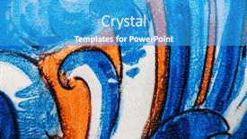  Presentation with wall - Slides having great-for-textures-andalusia-style background and a teal colored foreground