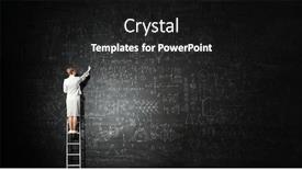  Presentation with great idea - Amazing presentation theme having great-idea-for-success-achieving backdrop and a black colored foreground