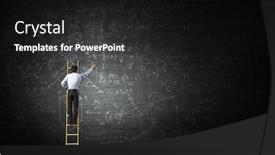  Presentation with great idea - Slides with great-idea-for-success-achieving background and a dark gray colored foreground