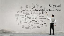  Presentation with best - Cool new presentation design with great leadership - my best marketing plan mixed backdrop and a light gray colored foreground