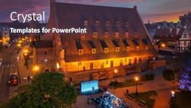  Presentation with old - Presentation theme featuring great-mill-in-the-old background and a tawny brown colored foreground