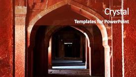  Presentation with mughal - Presentation having great mughal emperor akbar background and a  colored foreground