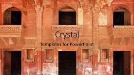  Presentation with mughal - Cool new theme with great mughal emperor akbar backdrop and a  colored foreground