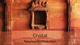  Presentation with mughal - PPT theme with great mughal emperor akbar background and a  colored foreground