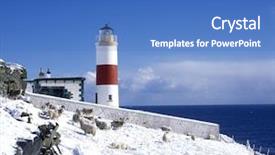  Presentation with scotland - Colorful slides enhanced with great outdoors - lighthouse mid clyth highlands scotland backdrop and a  colored foreground