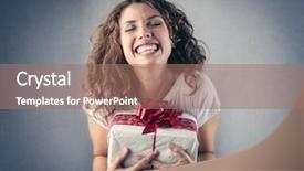  Presentation with rabies is present - Audience pleasing slide deck consisting of great present backdrop and a  colored foreground