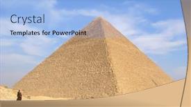  Presentation with egypt pyramid - 