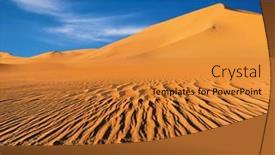  Presentation with sand dunes - PPT layouts having great-sand-dunes-of-sahara background and a  colored foreground