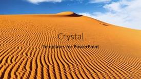  Presentation with sahara - Slide set consisting of great-sand-dunes-of-sahara background and a gold colored foreground