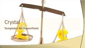  Presentation with dollar signs - Presentation featuring great stability - pound and dollar signs background and a cream colored foreground