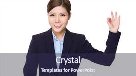  Presentation with how do i sign in - Colorful presentation theme enhanced with great supervisor - businesswoman with ok sign gesture backdrop and a wine colored foreground