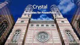  Presentation with nsw street - Audience pleasing presentation design consisting of great synagogue or the dohany backdrop and a ocean colored foreground