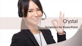  Presentation with customer service - Colorful slides enhanced with top view of group of people having dinner together while sitting at wooden table food on the table people eat fast food backdrop and a gray colored foreground.