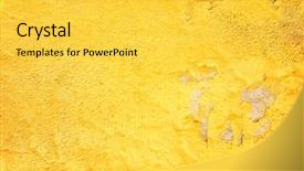  Presentation with artsy - Presentation design featuring great textures for your design background and a yellow colored foreground