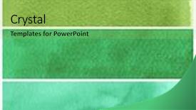  Presentation with rough - Cool new slides with great watercolor background - watercolor paints backdrop and a yellow colored foreground