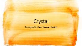  Presentation with watercolour - Presentation consisting of great watercolour background - watercolour paints background and a yellow colored foreground