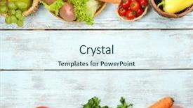  Presentation with fresh fruits vegetables - Presentation having gree - summer frame with fresh organic background and a sky blue colored foreground