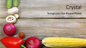  Presentation with free organic cosmetic - Amazing slides having gree - summer frame with fresh organic backdrop and a  colored foreground