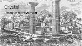  Presentation with ancient greece - Presentation enhanced with greece-circa-1943-ancient-olympia background and a light gray colored foreground