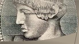  Presentation with god light - PPT theme enhanced with greece-circa-1944-god-apollo background and a light gray colored foreground