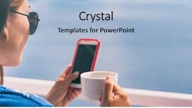  Presentation with holiday destination - PPT layouts with greece european destination holiday banner background and a light blue colored foreground