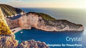  Presentation with zakynthos - Amazing presentation having greece-the-famous-rusty-ship backdrop and a ocean colored foreground