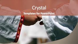  Presentation with friendship - Colorful theme enhanced with love greek - young couple's friendship backdrop and a  colored foreground