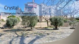  Presentation with greek - Cool new presentation with greek monastery on mount athos backdrop and a  colored foreground