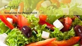  Presentation with healthy nutrition - 
