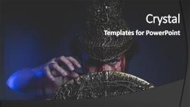  Presentation with sword shield - Colorful presentation theme enhanced with greek war sword - soldier bearded man warrior backdrop and a dark gray colored foreground