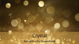  Presentation with green gold - Colorful slide deck enhanced with green - christmas gold background backdrop and a gold colored foreground