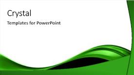  Presentation with green abstract - Presentation having green abstract border background and a  colored foreground