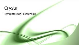  Presentation with green abstract - Beautiful slides featuring green abstract composition backdrop and a  colored foreground