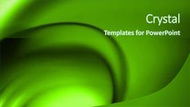  Presentation with abstract green - Presentation design having cyber background themes - green abstract composition background and a forest green colored foreground