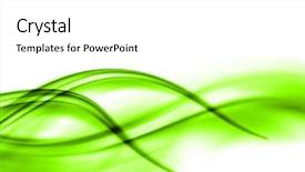  Presentation with green-abstract - Beautiful slides featuring green-abstract-design backdrop and a white colored foreground