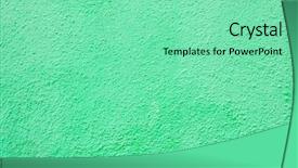  Presentation with texture - Slide deck with green abstract solid - wall texture background and a seafoam green colored foreground