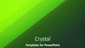  Presentation with green paper texture - PPT theme featuring green-abstract-vintage-background background and a forest green colored foreground