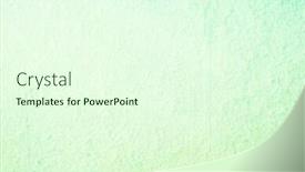  Presentation with abstract green - Audience pleasing slides consisting of green-abstract-wallpaper-made backdrop and a cream colored foreground